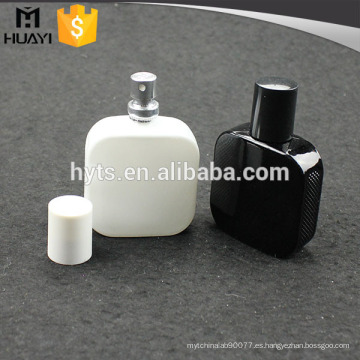 botella de vidrio de perfume de aerosol vacía rellenable por encargo 50ml
